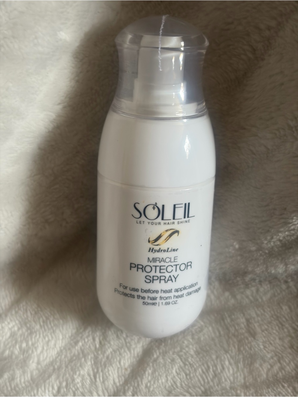 $90 SOLEIL HydroLine Miracle Protector Spray, Full Size 50ml/1.7oz New & Sealed
